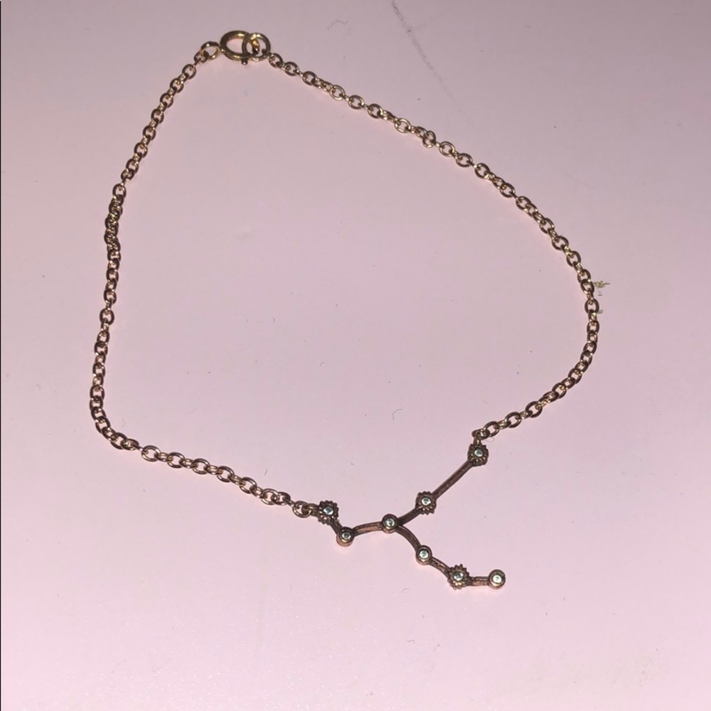Rose gold Virgo bracelet